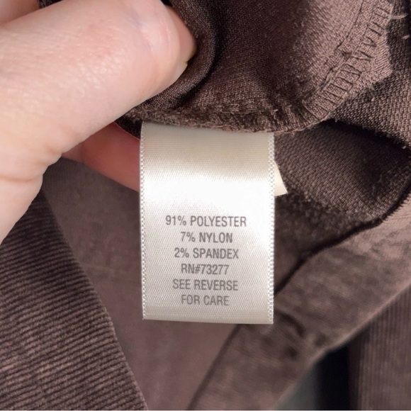 Croft & Barrow vintage chocolate brown corduroy/suede jacket. 2XL - Picture 8 of 8